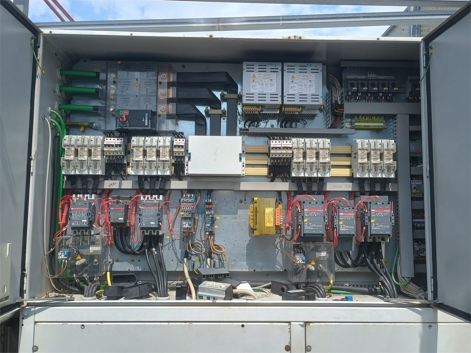 Tablero eléctrico de potencia para chiller